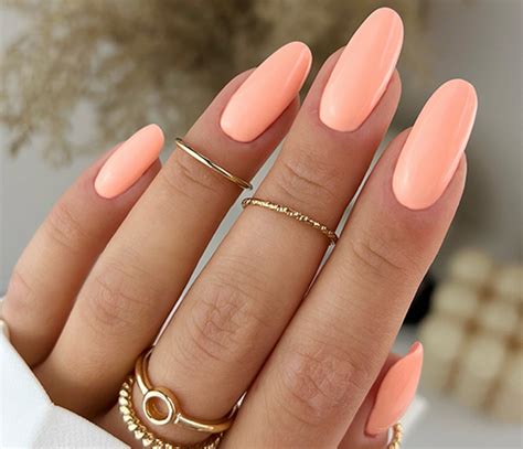 Peach nails : r/ColorPeach