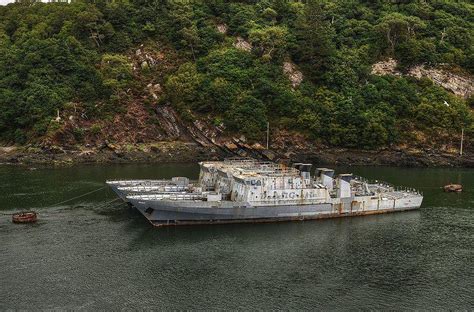 Rusting Graveyard of Abandoned French Navy Ships - Urban Ghosts