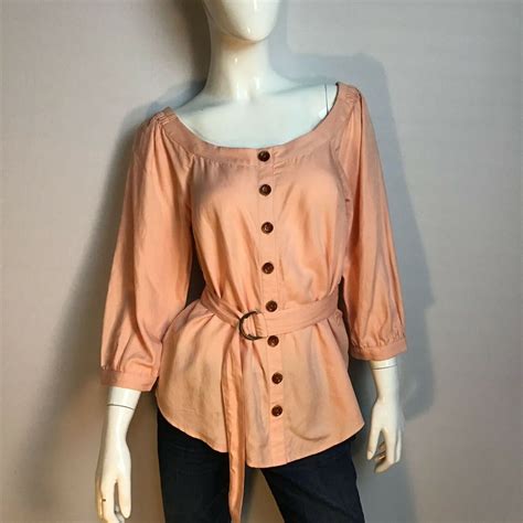 Maeve by Anthropologie Alanis Belted Blouse - Gem