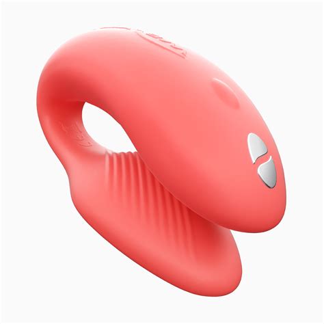 We-Vibe Chorus Couples G-Spot Vibrator with App and Remote, Crave Coral ...