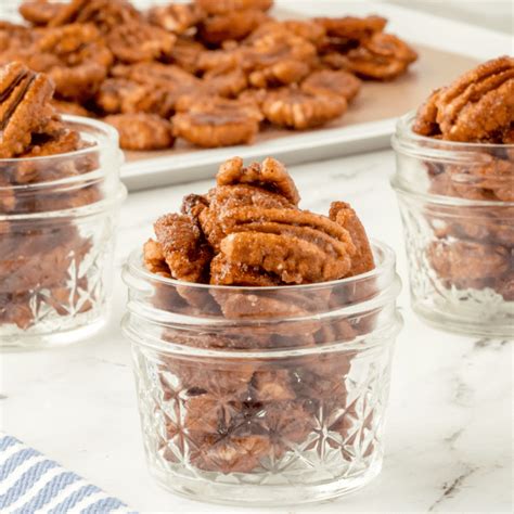 Air Fryer Cinnamon Pecans - Fork To Spoon