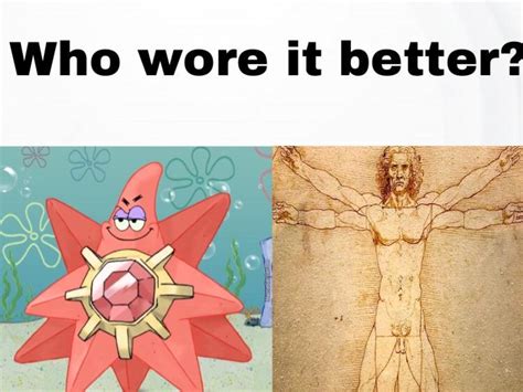 Patrick Star v human star : r/BikiniBottomTwitter