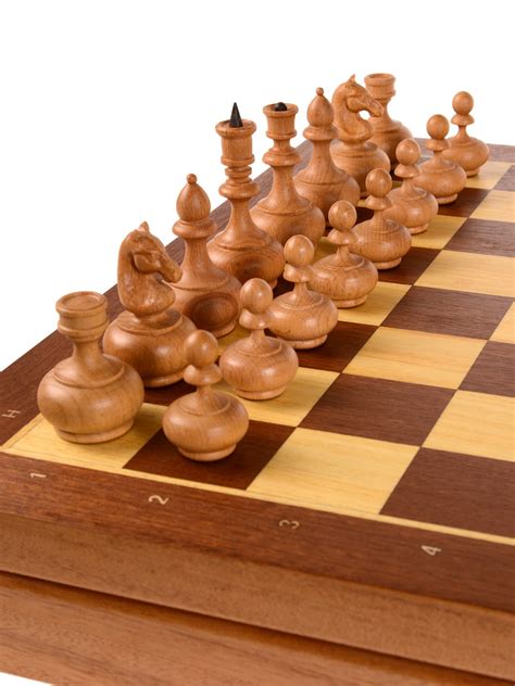 Шахматы Woodgames, махагон