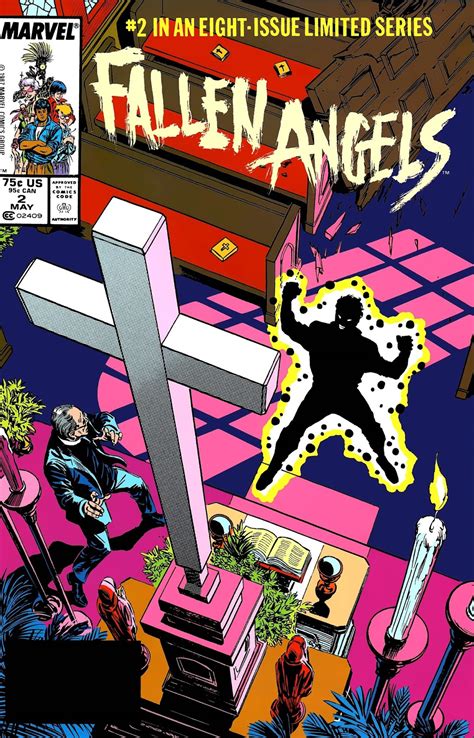 Marvel Comics of the 1980s: 1987-1988 - Fallen Angels #1-8 covers