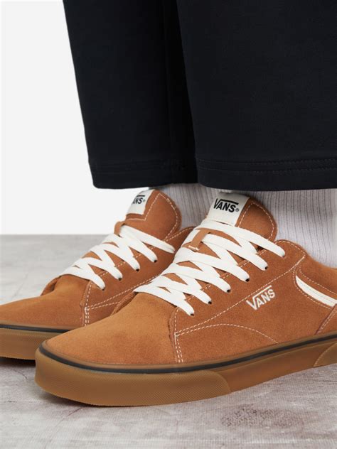 Кеды мужские Vans Seldan коричневый цвет — купить за 21990 тг со ...