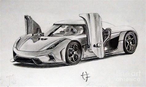 Koenigsegg Drawing at PaintingValley.com | Explore collection of ...