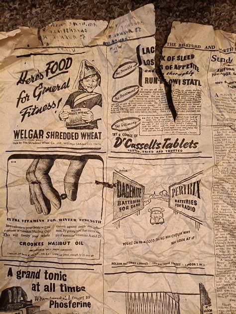 Old newspaper | Antiques Board