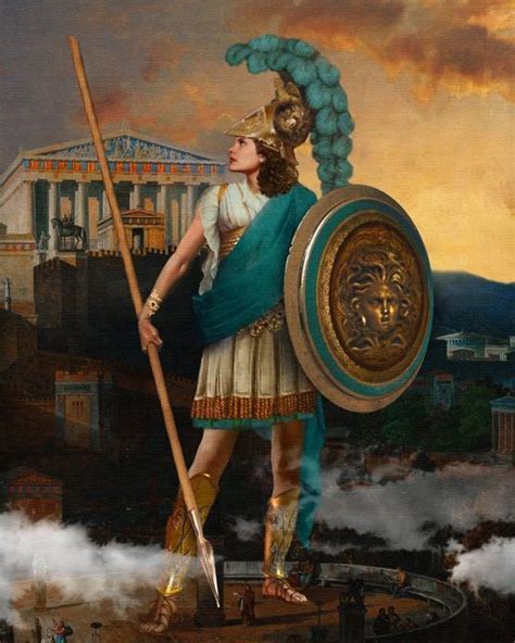 Atena - bogini mądrości, sztuki i sprawiedliwej wojny | Greek mythology ...