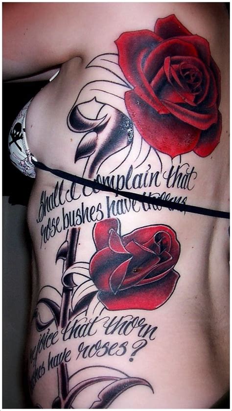 135 Beautiful Rose Tattoo Designs For Women and Men