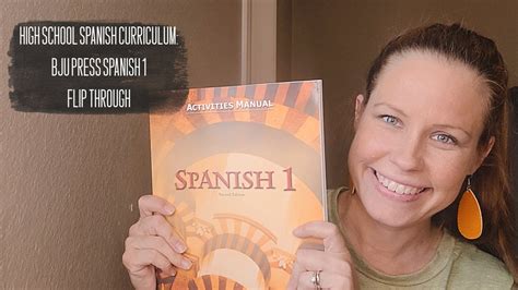 HIGH SCHOOL SPANISH CURRICULUM // BJU PRESS SPANISH 1 FLIP THROUGH ...