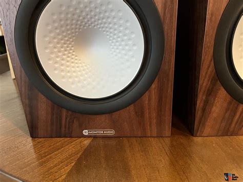 Monitor Audio Silver 100 7G standmount bookshelf speakers in Walnut ...