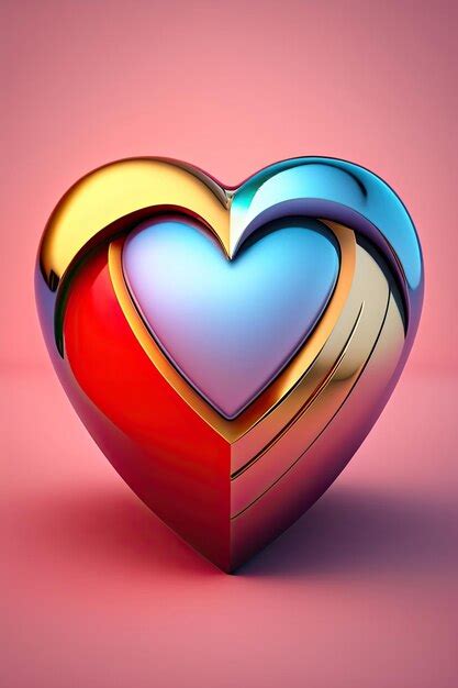 Premium AI Image | Romantic symbol for Valentine's Day