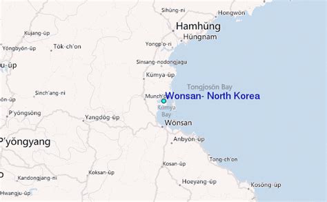 Wonsan, North Korea Tide Station Location Guide