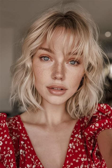 Stylists argue over the best bob hairstyles mid length for face shapes 14