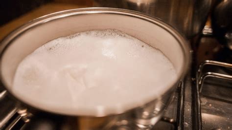 boil milk properly  scalding  sticking  burning