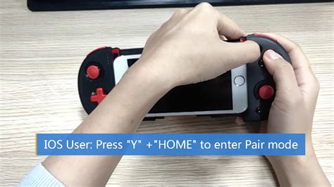 Ipega PG-9087S Red Knight Bluetooth gamepad for Android & iOS - YouTube