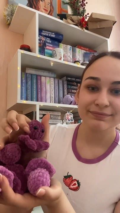 Игрушки из плюшевой пряжи 2 часть #обзор #влог #вязание #амигуруми # ...