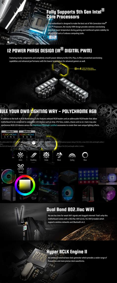 Buy ASRock Z390 Taichi Motherboard [Z390-TAICHI] | PC Case Gear Australia