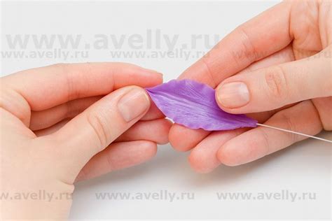 Мастер-класс "Клематис" | Цветы из глины, Цветы из полимерной глины ...