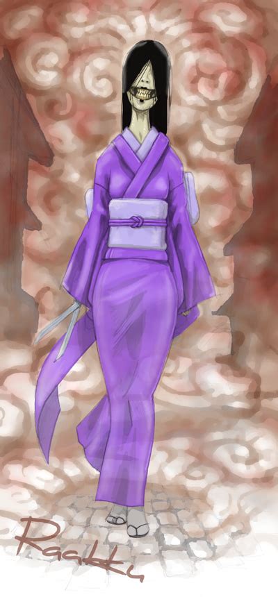 The Kuchisake Onna by Raakku on DeviantArt