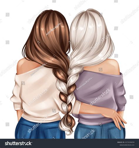 18+ Thousand Best Friend Drawing Royalty-Free Images, Stock Photos