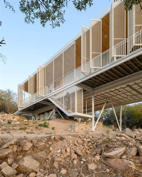 Photo 6 of 15 in Moveable Screens Let the Owners of This Prefab Home