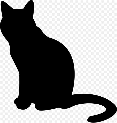 cat silhouette kitten clip art cat silhouette png transparent clip