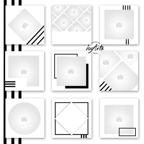 Шаблоны для инстаграм. Минимализм. Белые шаблоны.T | Instagram template ...