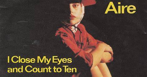 Smash Hits Singles: Jane Aire - I Close My Eyes And Count To Ten (Stiff)