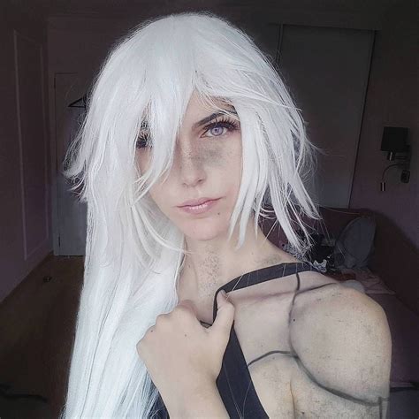 😆😆Amazing A2 Cosplay from our @ariderion👍💖👍 💕💟💞Check out Cosplaybuzz.com for this Silver Grey ...