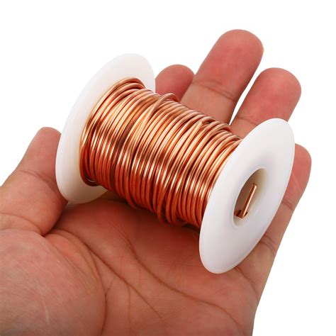 uxcell soft copper wire gaugemm diameter mft spool pure