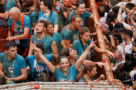 La Tomatina festival paints Spanish town red - August 30, 2023 | Reuters