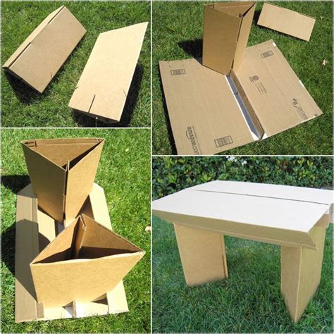 стол из бумаги своими руками | Diy cardboard furniture, Upcycled ...
