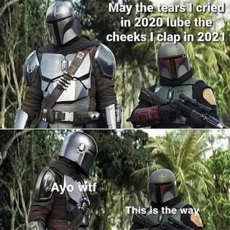 Mandalorian looks back at Boba Fett meme I’ve seen this around but can ...