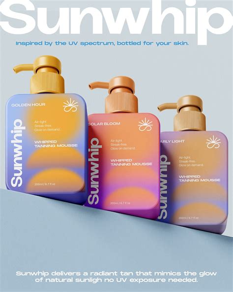 OFRE MOCKUP on Instagram: "Meet Sunwhip! UV-spectrum-inspired tanning