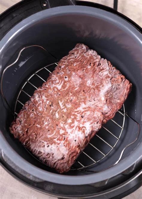 how to cook frozen ground beef in instant pot