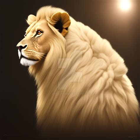 Digital Art of Lion by digitalarts2023 on DeviantArt