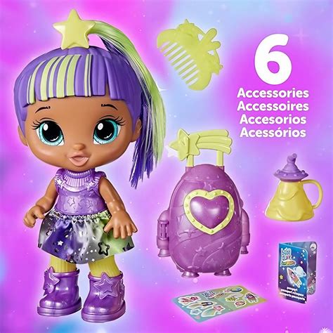 Boneca Baby Alive Star Besties Lovely Luna Hasbro - Festa Prática