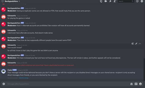 Banned from DGN and GTAO servers for no reason – Discord