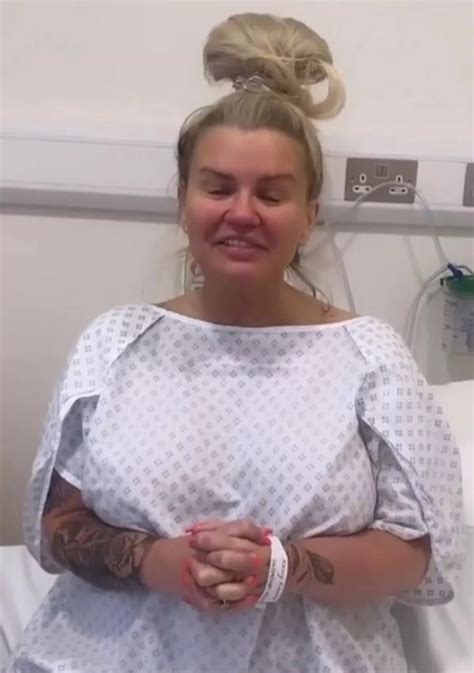 Kerry Katona says she's joined the 'itty bitty t*tty' club after breast