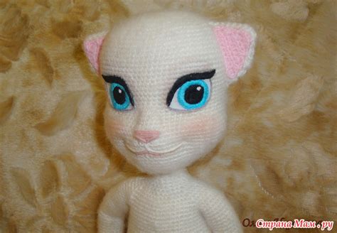 Игрушка крючком кошечка Анжела из игры My Talking Angela - Вязание ...
