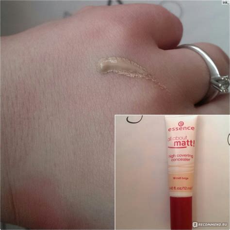 Консилер Essence All about matt! high covering concealer - «Консилер от ...