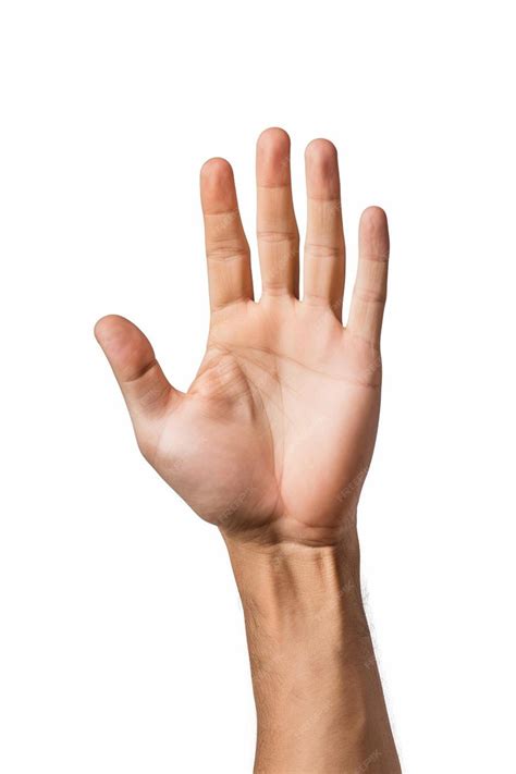 mans hand   word im   premium ai generated image