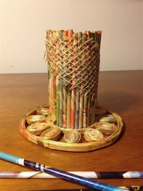 Colorful Newspaper Crafts for DIY Stationery
