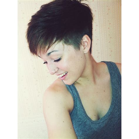 Pin by Sara Grace Sandefur on Hair and Nails | Thick hair cuts, Pixie