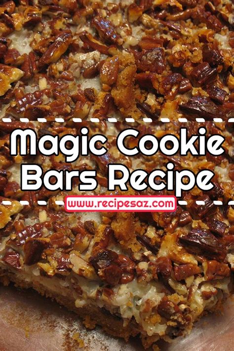 Magic Cookie Bars Recipe - Recipes A to Z