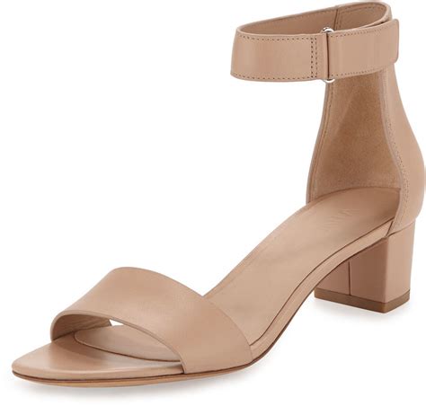 bonus appendix chronic nude leather block heel sandals allocation