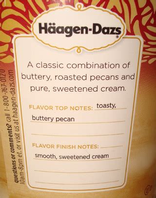 On Second Scoop: Ice Cream Reviews: Haagen-Dazs Butter Pecan Ice Cream ...