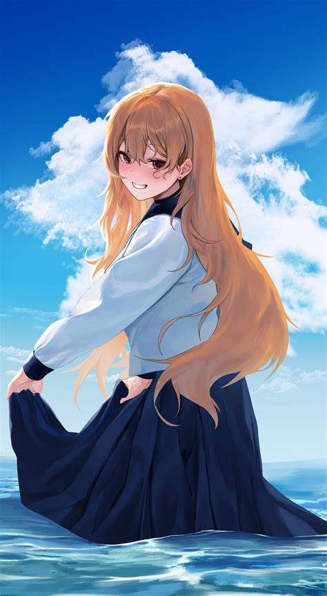 Rina [Original] (2248x4096) : Animewallpaper