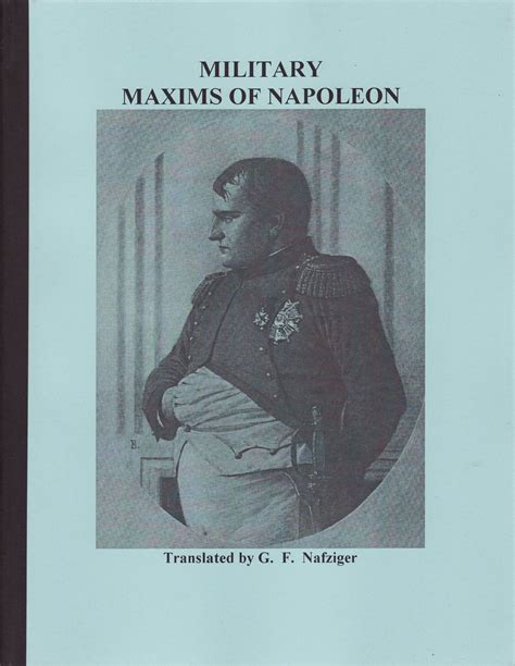 The Military Maxims Of Napoleon